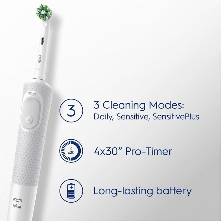 Actual product image Braun Oralb Tandenborstel Vitality Pro X Wit (Oscillating toothbrush)