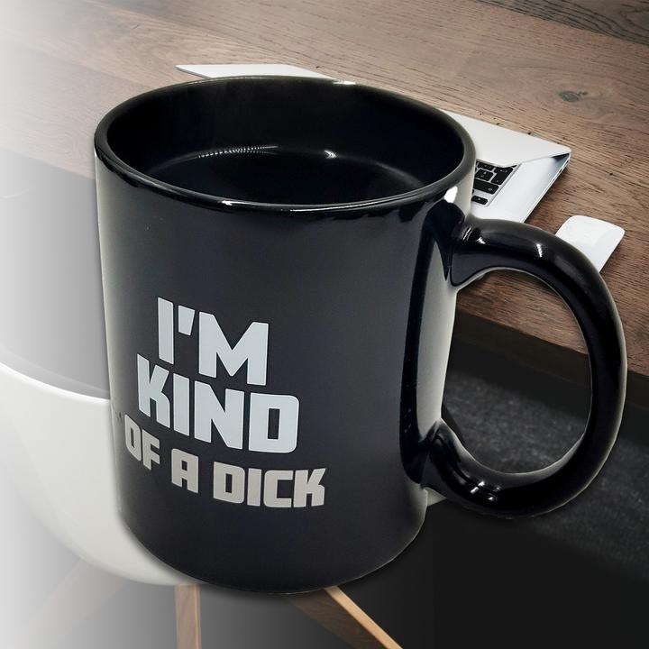 Produktbild Mad Monkey Tasse Kind of a Dick mit Farbwechsel durch Wärme (300 ml, 1 x)