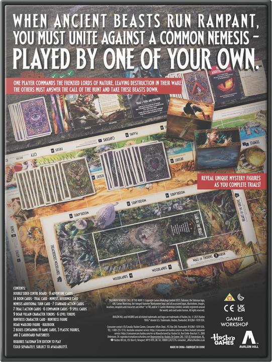 Actual product image Avalon Hill Talisman Nemesis (English, 3 - 6 Players)