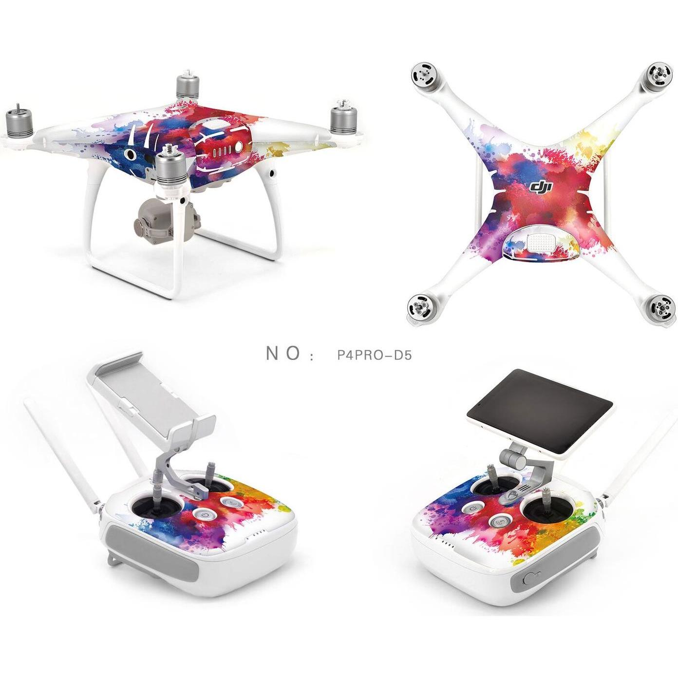 Pgytech Pelle colorata (DJI Phantom 4 Pro), Accessori per drone, Multicolore