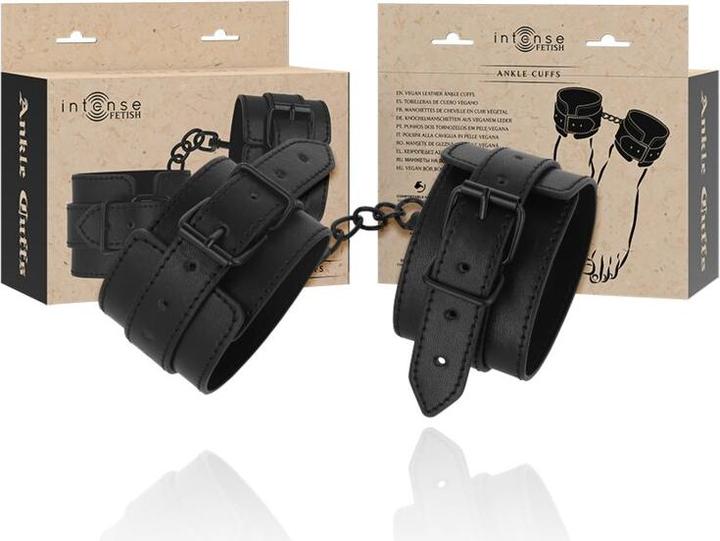 Intense Fetish Tobilleras De Cuero Vegano