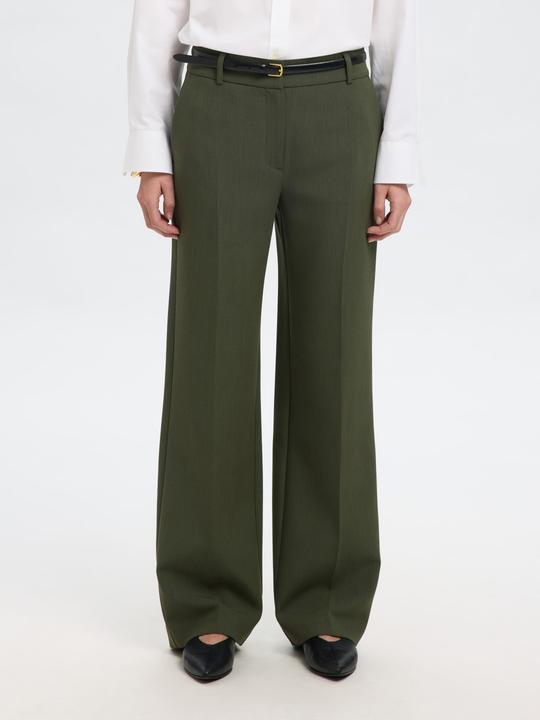 Produktbild Selected Slfrita Mw Wide Pant Mel Noos (32, 36)