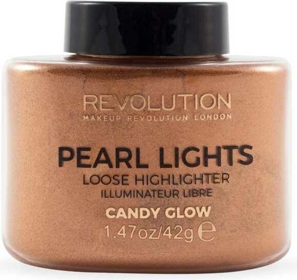 Makeup Revolution Lumières de perles (Candy Glow, Highlighter, 25 g)
