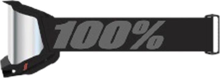 Produktbild 100% ACCURI 2 Goggle Black - Clear Lens (Black, Clear)