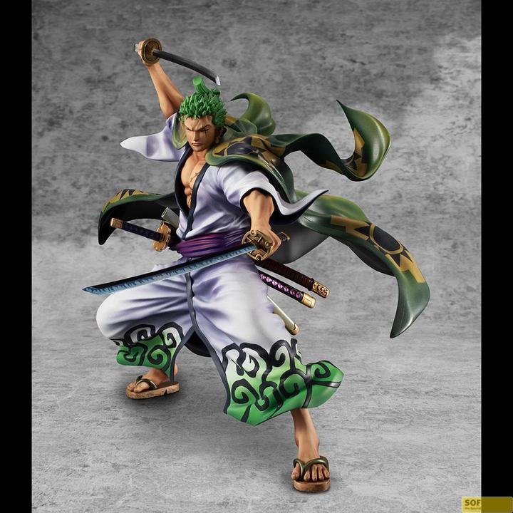 Image du produit Megahouse ONE PIECE - Warriors Alliance Zoro Juro - Statuette P.O.P. 22cm