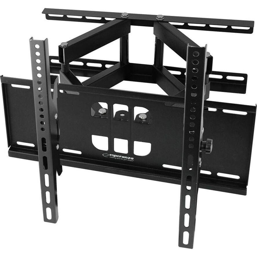 Esperanza ERW012 Supporto per TV 26-70" fino a 55kg (Muro, 70", 55 kg), Supporto da parete TV, Nero