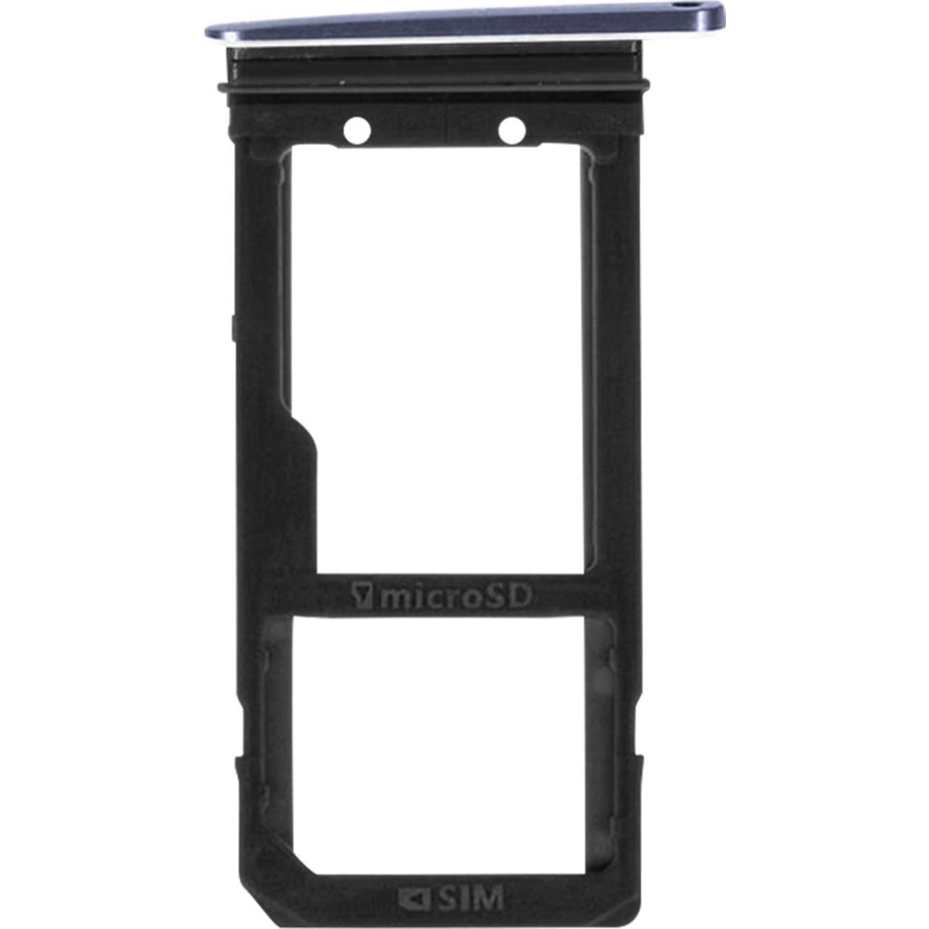 Clappio Ersatz Sim-Halter Samsung Galaxy S7 (SIM-Halterung, Galaxy S7), Mobilgerät Ersatzteile, Schwarz