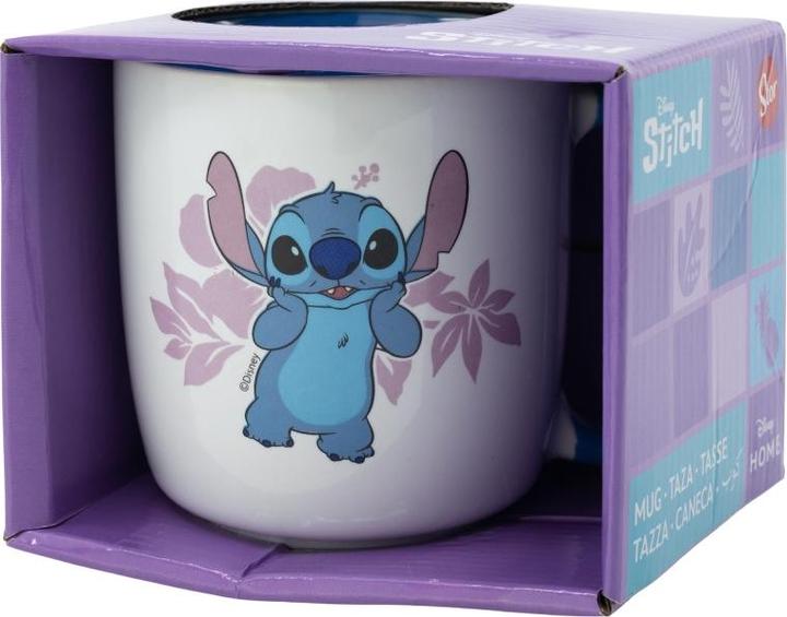 Actual product image Stor STITCH - Flower - Mug Elite Intérieur Coloré - 384ml