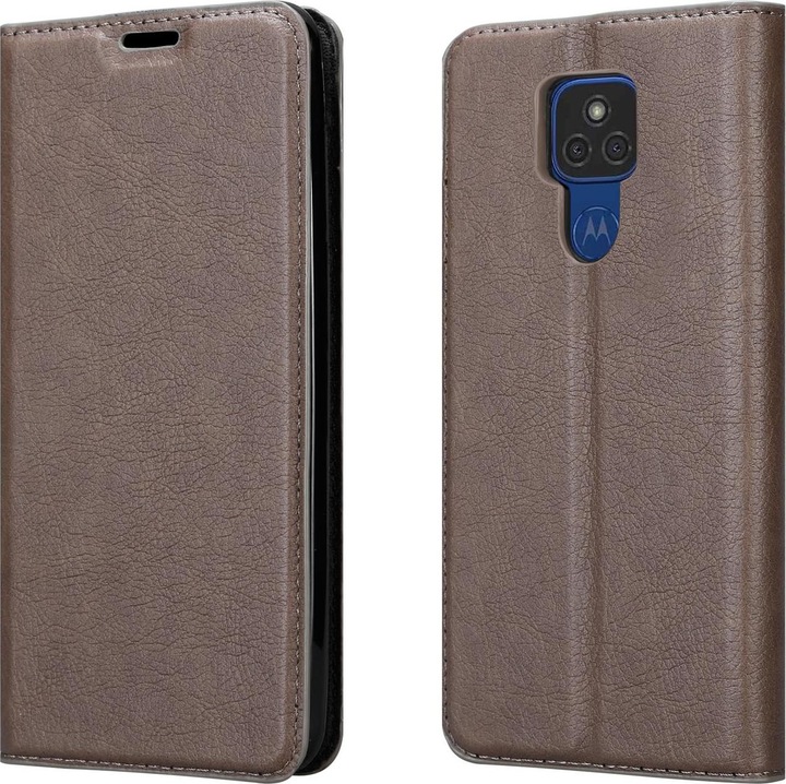 Produktbild Cadorabo Book Invisible Magnet Cover (Motorola Moto E7 Plus)