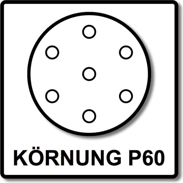 Actual product image Festool Grinding wheel STF D150/48 P60 GR/50 (P60)