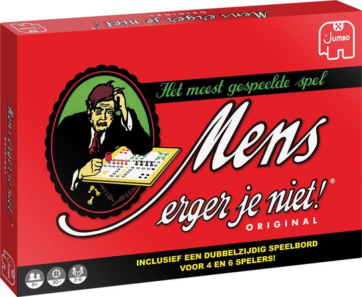 Actual product image Jumbo Ludo (Dutch, 2 - 6 Players)