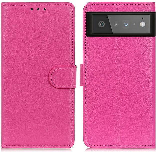 Produktbild MU Classic Litchi Leder Bookcover Series (Google Pixel 6)
