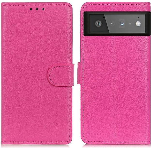 Produktbild MU Classic Litchi Leder Bookcover Series (Google Pixel 6)