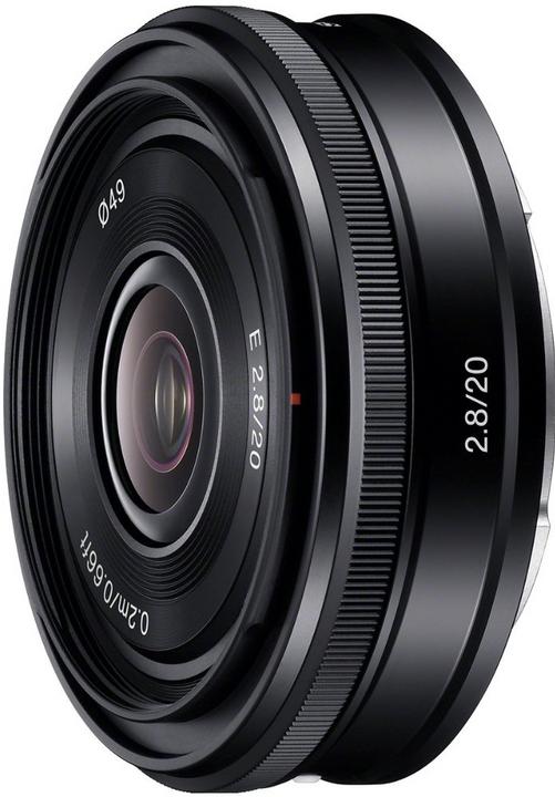 Image du produit Sony E 20mm f/2.8 E-Mount (Sony E, APS-C / DX)