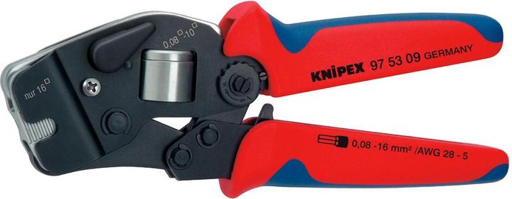 Produktbild Knipex Selbsteinstellende Crimpzange für Aderendhülsen (190 mm)