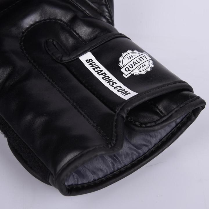Produktbild 8Weapons Boxhandschuhe - Pure black 16 Oz