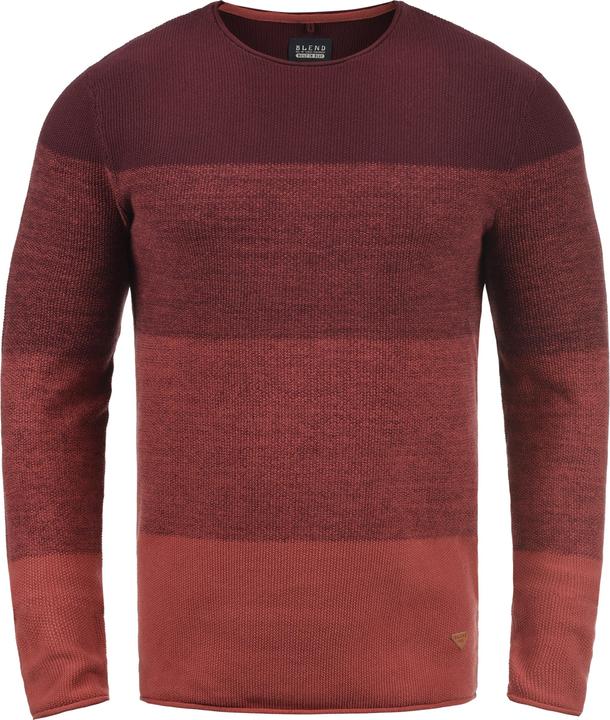 Image du produit Blend Benno Pull En Maille Pull-Over Tricot Pour Homme Col Rond 100% Coton (XL)