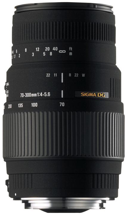 Actual product image Sigma 70-300mm, f/4.0-5.6 DG Macro, Nikon (Nikon F, full size)