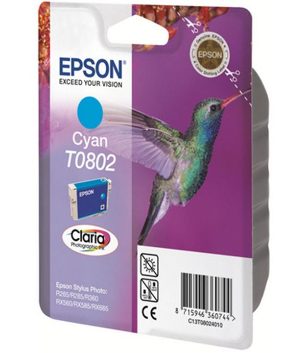 Actual product image Epson T0802 (C)