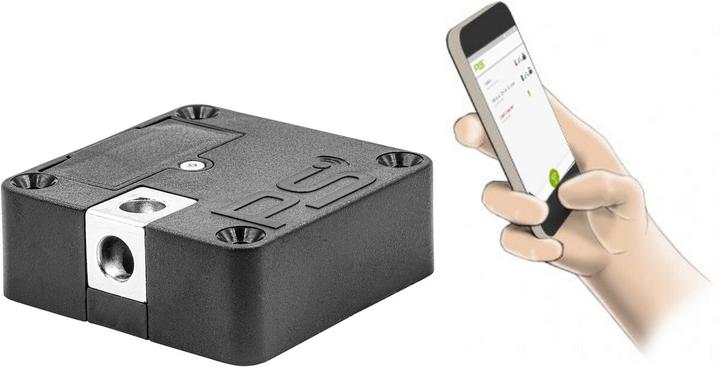 Produktbild SOLO Bluetooth - Elektronikschloss lose, Zinkduckguss/Kunststoff schwarz (Bluetooth)