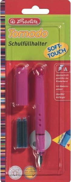 Produktbild Herlitz Fllhalter Tornado Softtouch, Federbreite: A (Sortiert, 1 x)