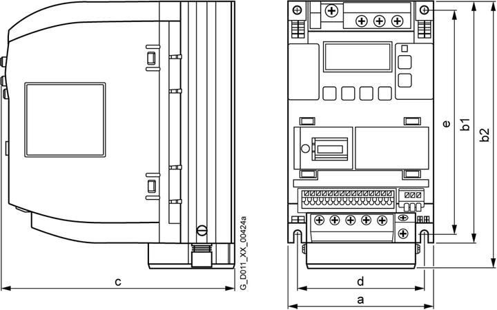 Produktbild Siemens SINAMICS V20, 3AC400V 7,5KW FILTER C3