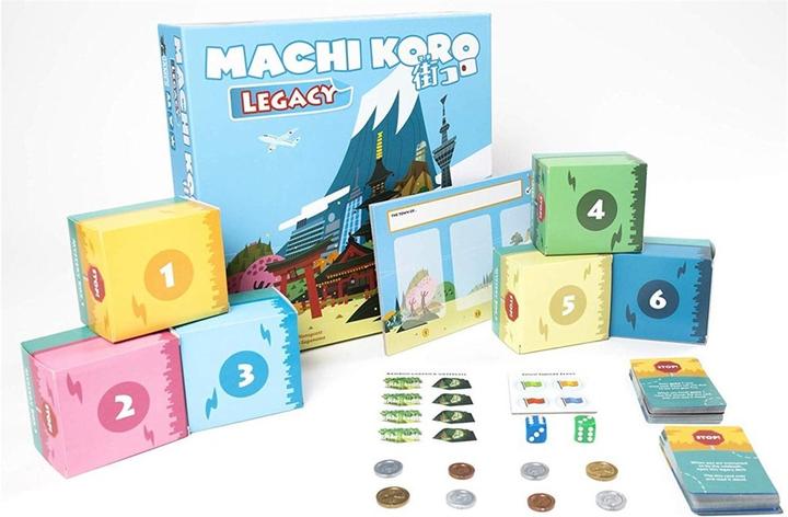 Produktbild Asmodée Machi Koro Legacy (Deutsch, 2 - 4 Spieler)