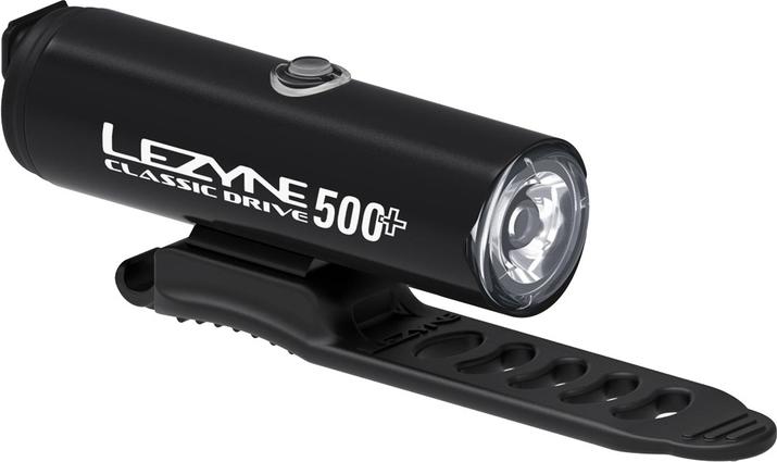 Actual product image Lezyne Classic Drive 500+ Front (500 lm)