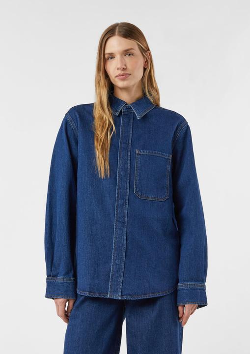 Immagine prodotto Comma Bluse Lässiges Denim-Overshirt (S)