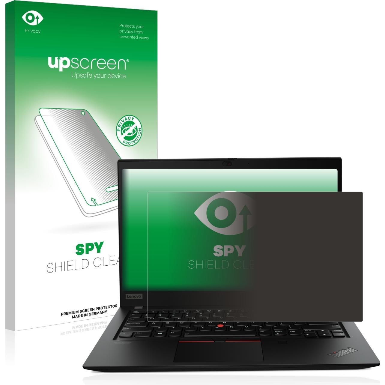 upscreen Spy Shield Blickschutzfolie (14.02", 16 : 9), Notebook Schutzfolie