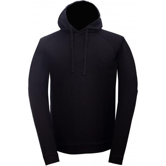 Stoic, Herren, Pullover, Merino260 MMXX.Göteborg Hoody, Schwarz, (XS)