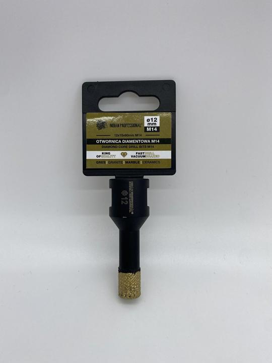 Actual product image Indian Professional Diamond bit M14 12 mm dry drilling (12 millimetres)
