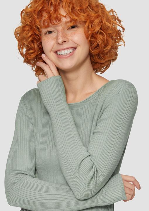 Produktbild S.Oliver Strickpullover Strickpullover aus Viskosemix (XL)