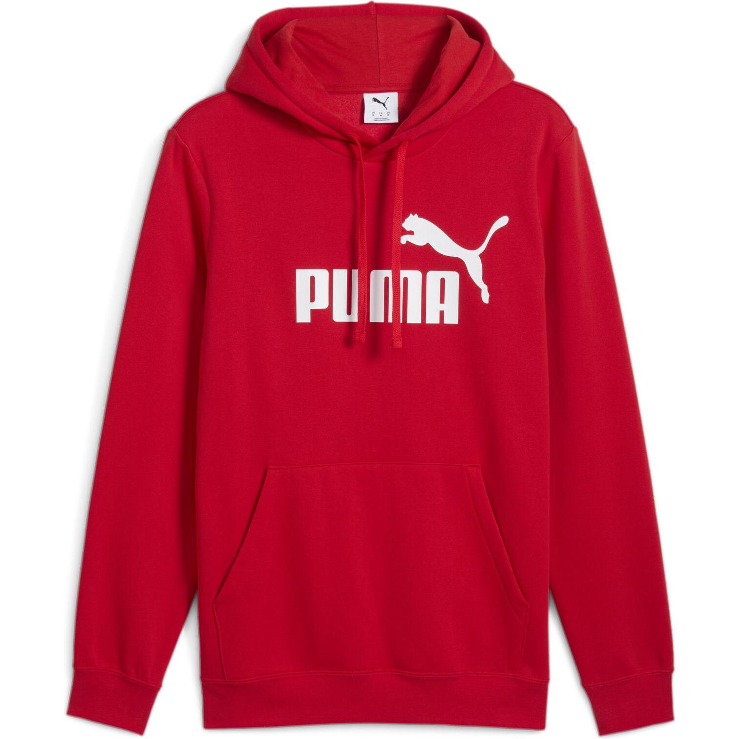 Puma, Herren, Pullover, ESS No. 1 Logo Hoodie FL, Rot, (XL)