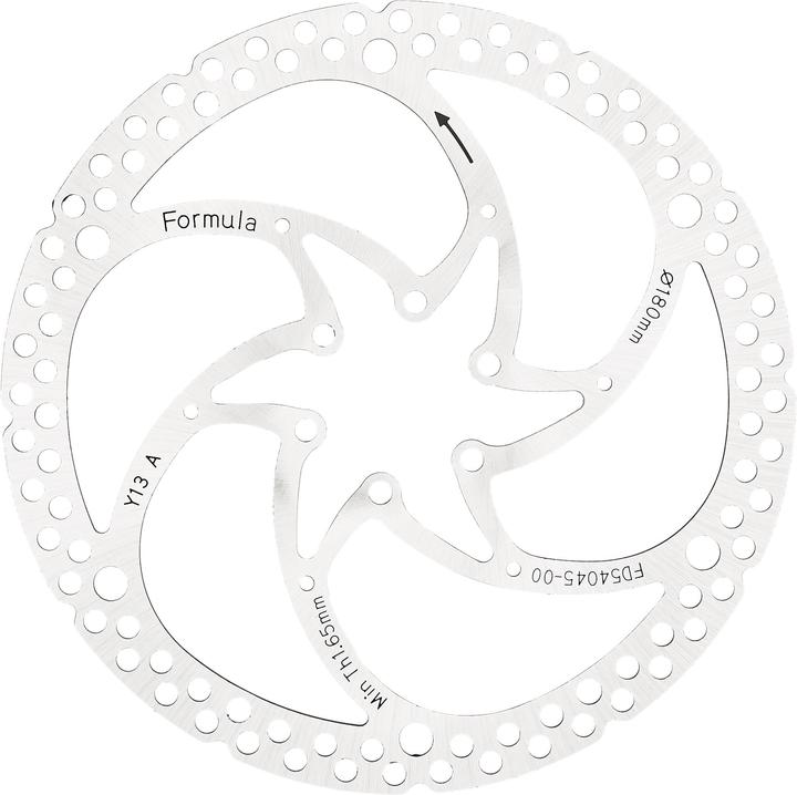 Image du produit Formula C1 Disque de frein monobloc 6 trous (180 mm)