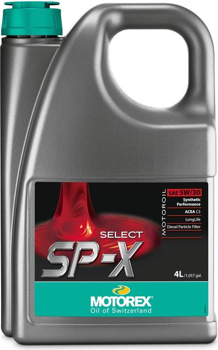 Actual product image Motorex Select SP-X (4 l, SAE 5W, SAE 30)