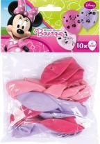 Produktbild Amscan Latexballons Minnie Mouse (10 x)
