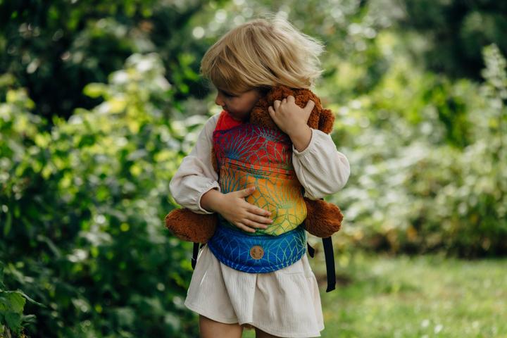Image du produit Lennylamb Porte-bébé pour poupée - Rainbow Lotus