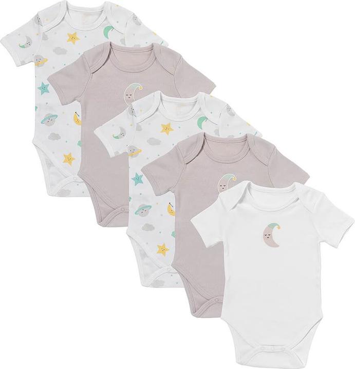 Immagine prodotto Schlummersack Body neonato maniche corte in cotone organico - pacco da 5 (86)