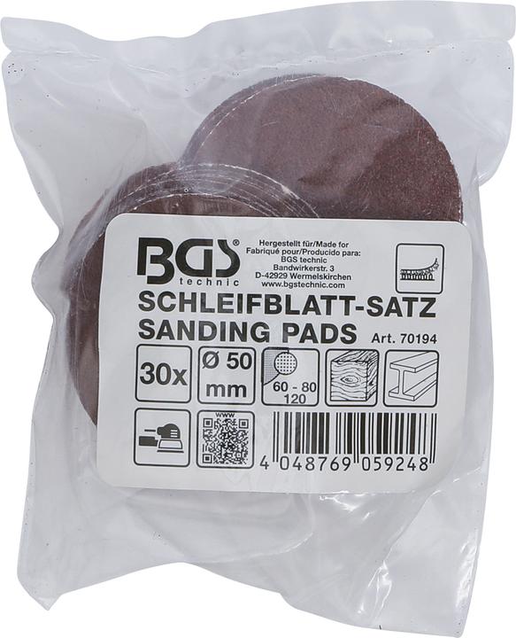 Image du produit BGS Schleifblatt-Satz (80 - 120)