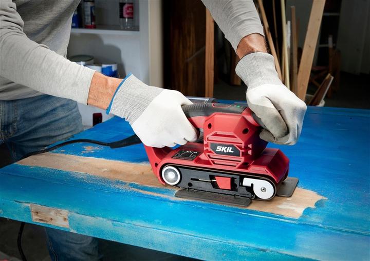 Actual product image Skil Belt sander 7615 AB 710W (box) (Belt sanders, 710 W)