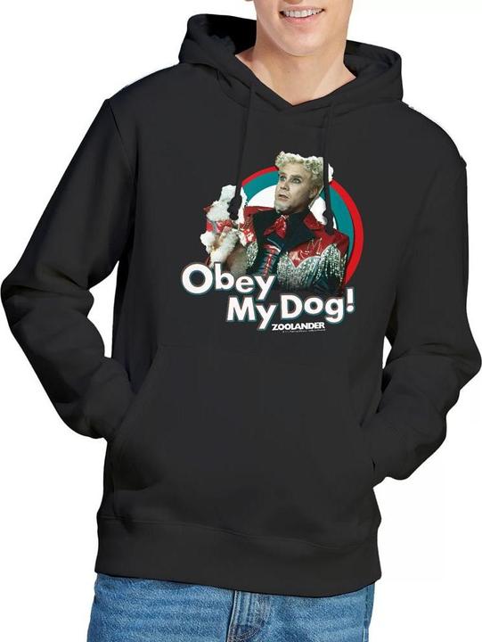 Produktbild Zoolander Obey My Dog Kapuzenpullover (S)
