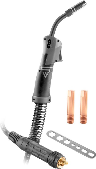Produktbild Stahlwerk Schweissbrenner MIG MAG AK15/MB15 5m Schlauchpaket Eurozentralanschluss