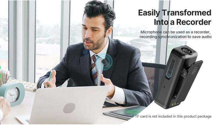 Image du produit Ulanzi Microphone UW-MIC 2.4GHz - USB Type-C