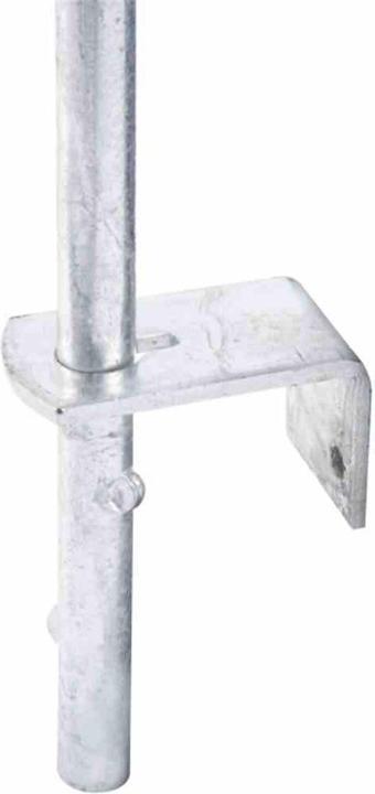 GAH Bodenschieber L400xS16mm Stahl verzinkt verzinkt Abstand Bolzen - Tor 40 mm (1 Stk.)