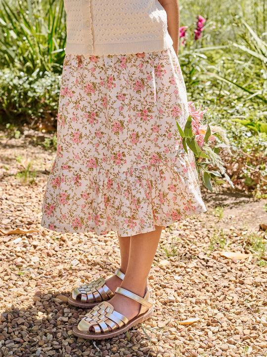 Produktbild Vertbaudet Bedruckter Midirock Mädchen (122)