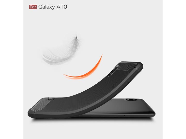 Image du produit Screenguard Samsung Galaxy A10 Housse Carbon Brushed Soft TPU (Samsung Galaxy A10)