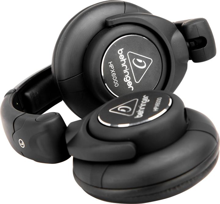 Actual product image Behringer HPX6000 DJ headphones (No noise cancellation, Cable)