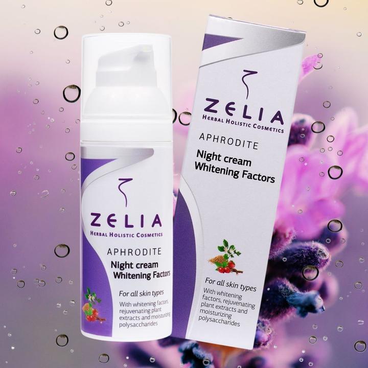 Actual product image Zelia APHRODITE Night Cream Whitening Factors (50 ml, Night cream)