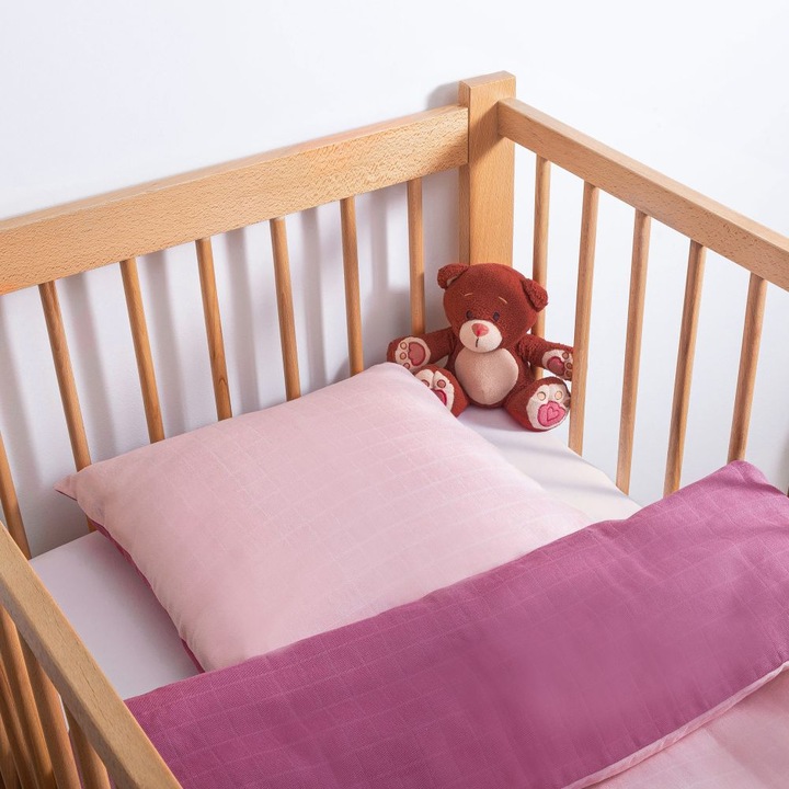 Immagine prodotto Makian Biancheria da letto per bambini e set da letto Biancheria da letto reversibile in garza 80 x 80 / (80 x 80 cm, 80 x 80 cm)
